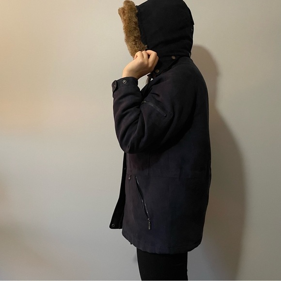 🧥 London Fog Women’s Winter Coat - Dark Navy Blue, Size Medium 🧥 - Picture 3 of 16